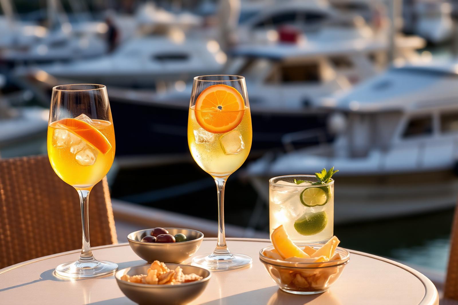 Koktejlový bar a aperitivo v Torrevieja na Paseo del Mar